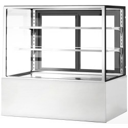 Кондитерская холодильная витрина GGM Gastro KTH12712A (Inox) Thumb
