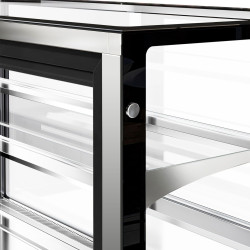 Кондитерская холодильная витрина GGM Gastro KTH12712A (Inox) Thumb