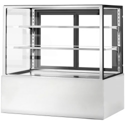 Vitrina frigorifica de patiserie GGM Gastro KTH15712A (Inox) Thumb