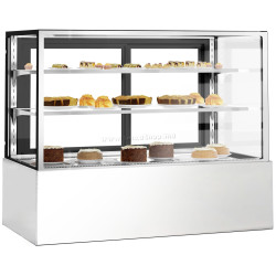 Vitrina frigorifica de patiserie GGM Gastro KTH15712A (Inox)