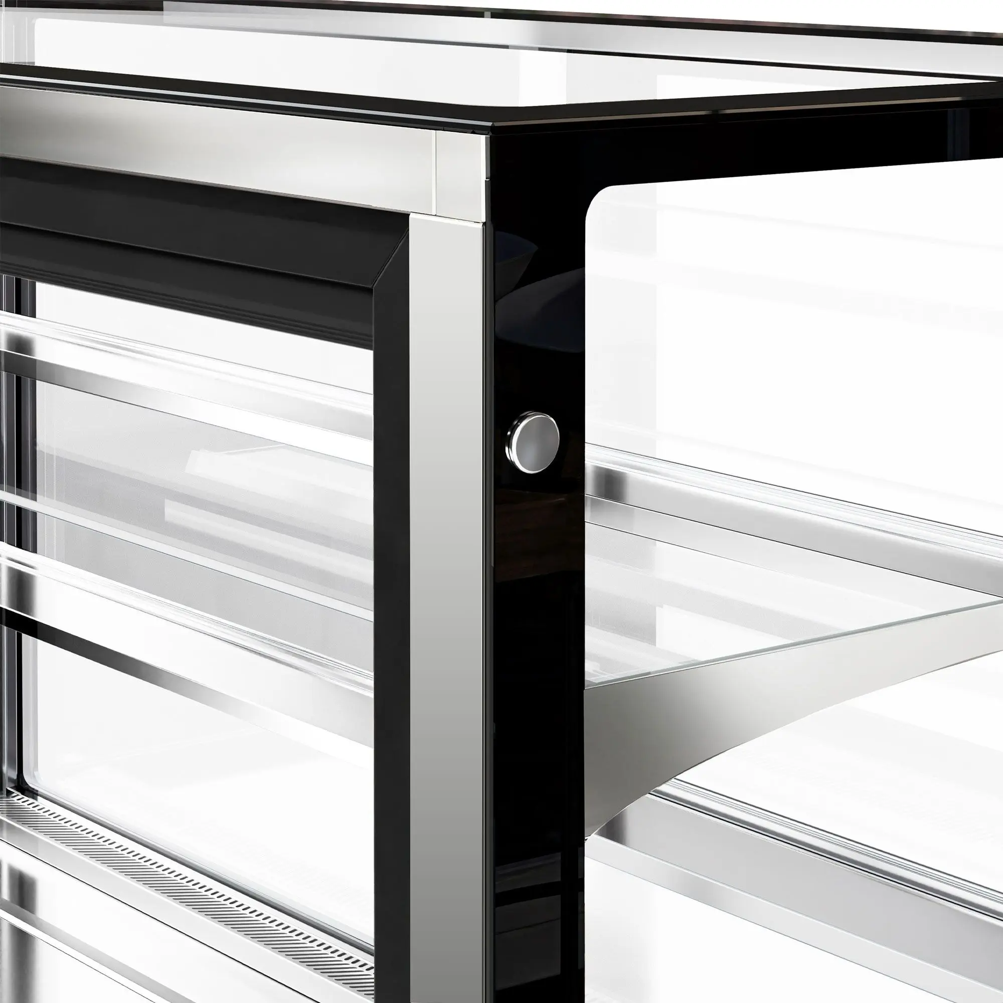 Vitrina frigorifica de patiserie GGM Gastro KTH15712A (Inox) - 6