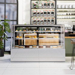 Vitrina frigorifica de patiserie GGM Gastro KTH18712A (Inox) Thumb