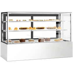 Vitrina frigorifica de patiserie GGM Gastro KTH18712A (Inox)