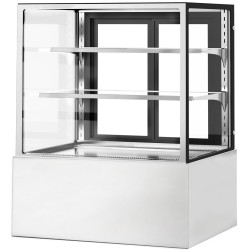 Vitrina frigorifica de patiserie GGM Gastro KTH9712A (Inox) Thumb