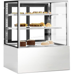 Vitrina frigorifica de patiserie GGM Gastro KTH9712A (Inox)