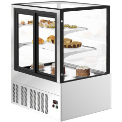 Vitrina frigorifica de patiserie GGM Gastro KTH9712A (Inox) Thumb