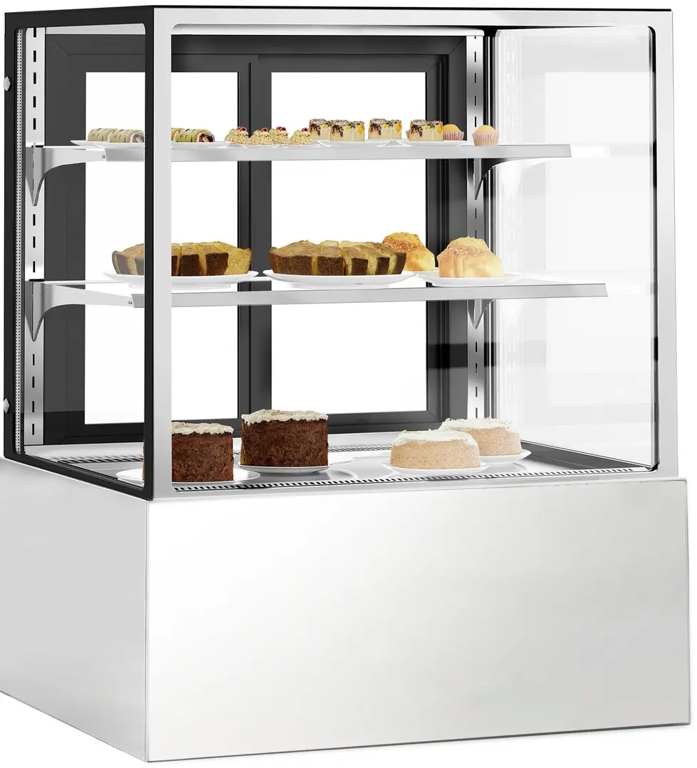 Vitrina frigorifica de patiserie GGM Gastro KTH9712A (Inox)