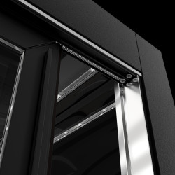 Vitrina frigorifica de patiserie GGM Gastro KTVF300 (Black) Thumb