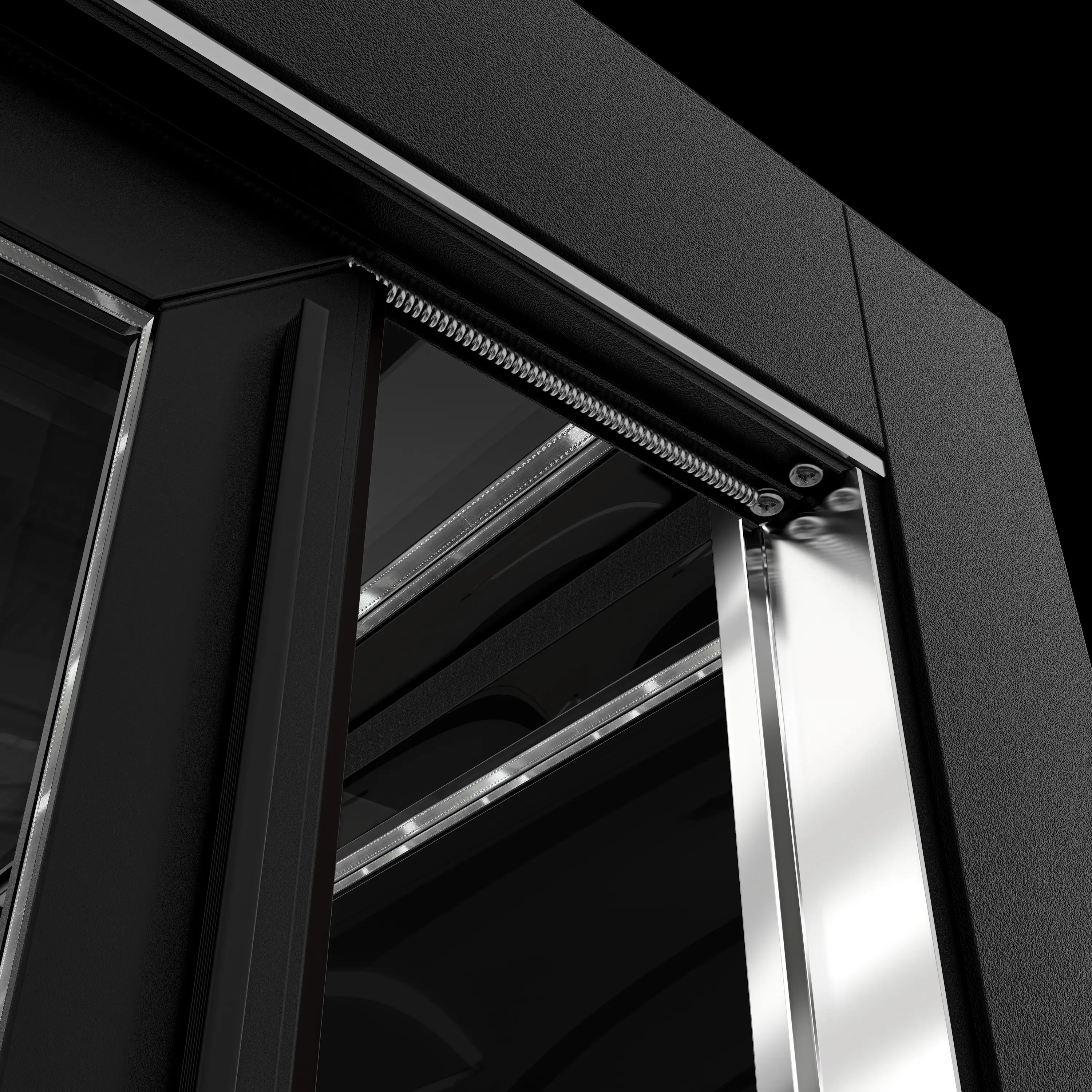 Vitrina frigorifica de patiserie GGM Gastro KTVF300 (Black) - 11