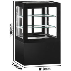 Vitrina frigorifica de patiserie GGM Gastro KTVF300 (Black) Thumb