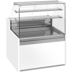 Vitrina frigorifica de patiserie GGM Gastro KUI101E-G (White/Grey) Thumb