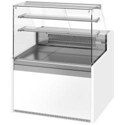 Vitrina frigorifica de patiserie GGM Gastro KUI101E-G (White/Grey) Thumb