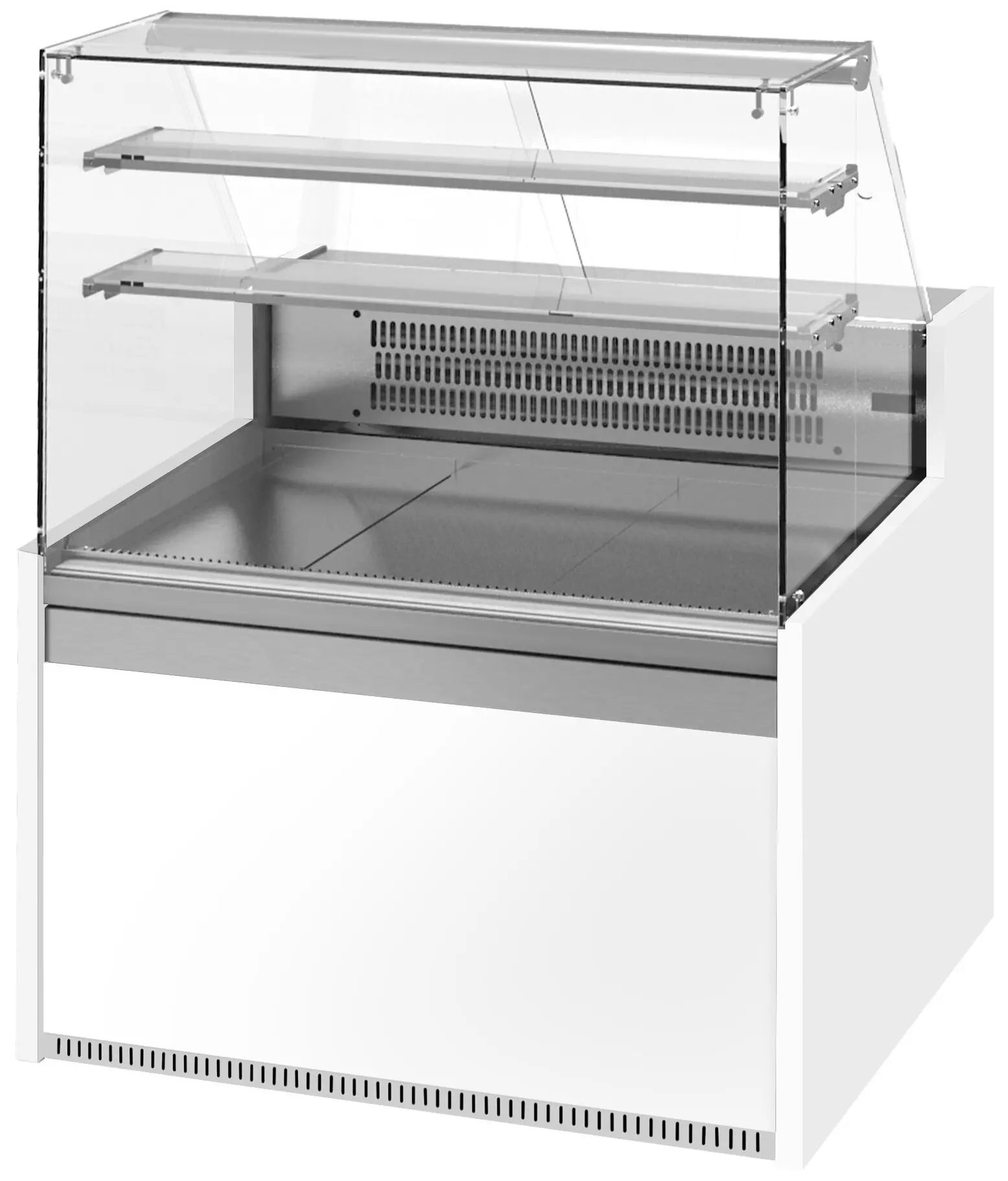 Vitrina frigorifica de patiserie GGM Gastro KUI101E-G (White/Grey) - 3