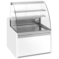 Vitrina frigorifica de patiserie GGM Gastro KUI101R-G (White/Grey) Thumb