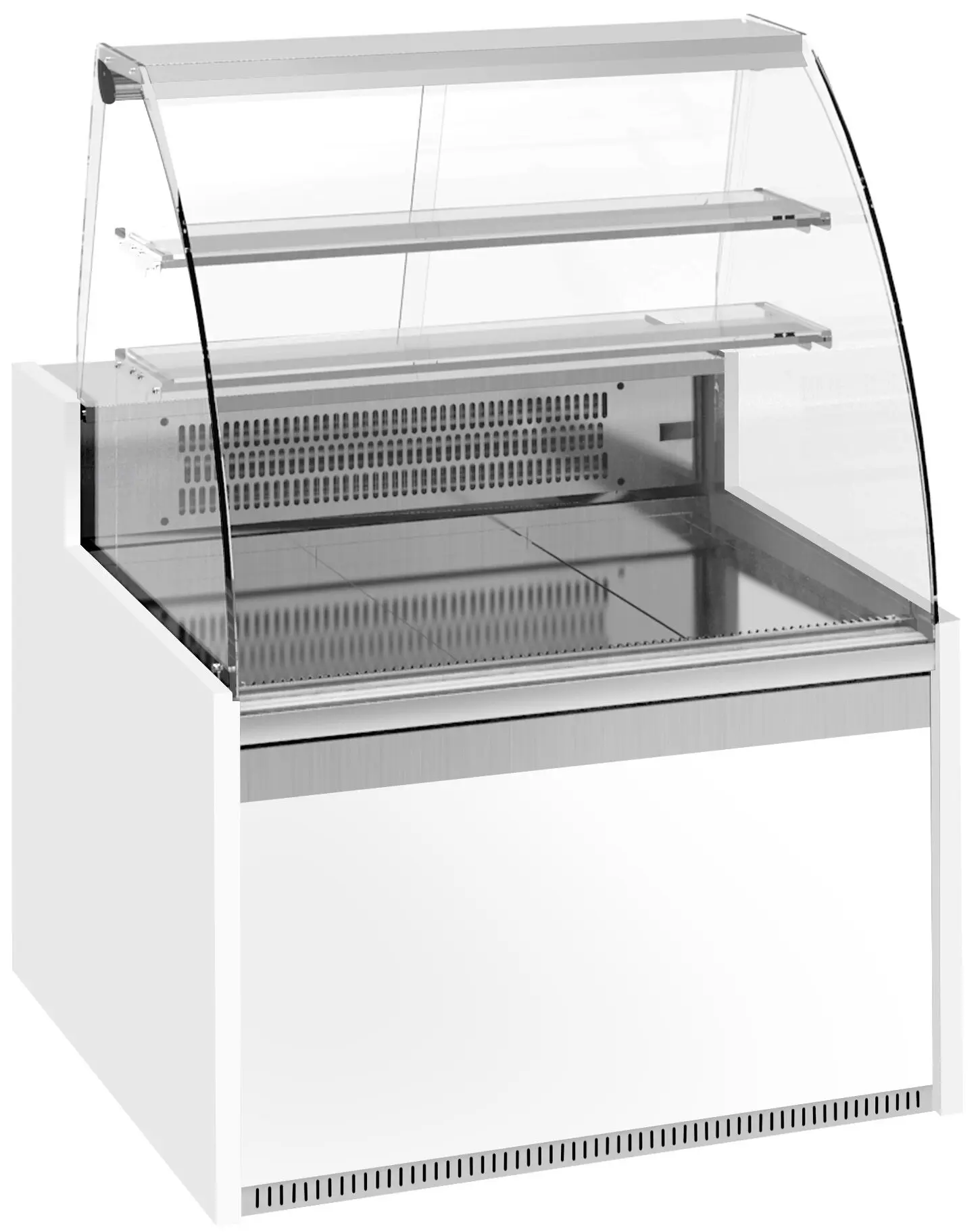 Vitrina frigorifica de patiserie GGM Gastro KUI101R-G (White/Grey) - 2
