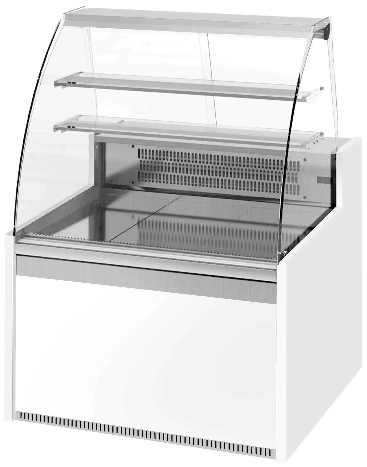 Vitrina frigorifica de patiserie GGM Gastro KUI101R-G (White/Grey) - 3