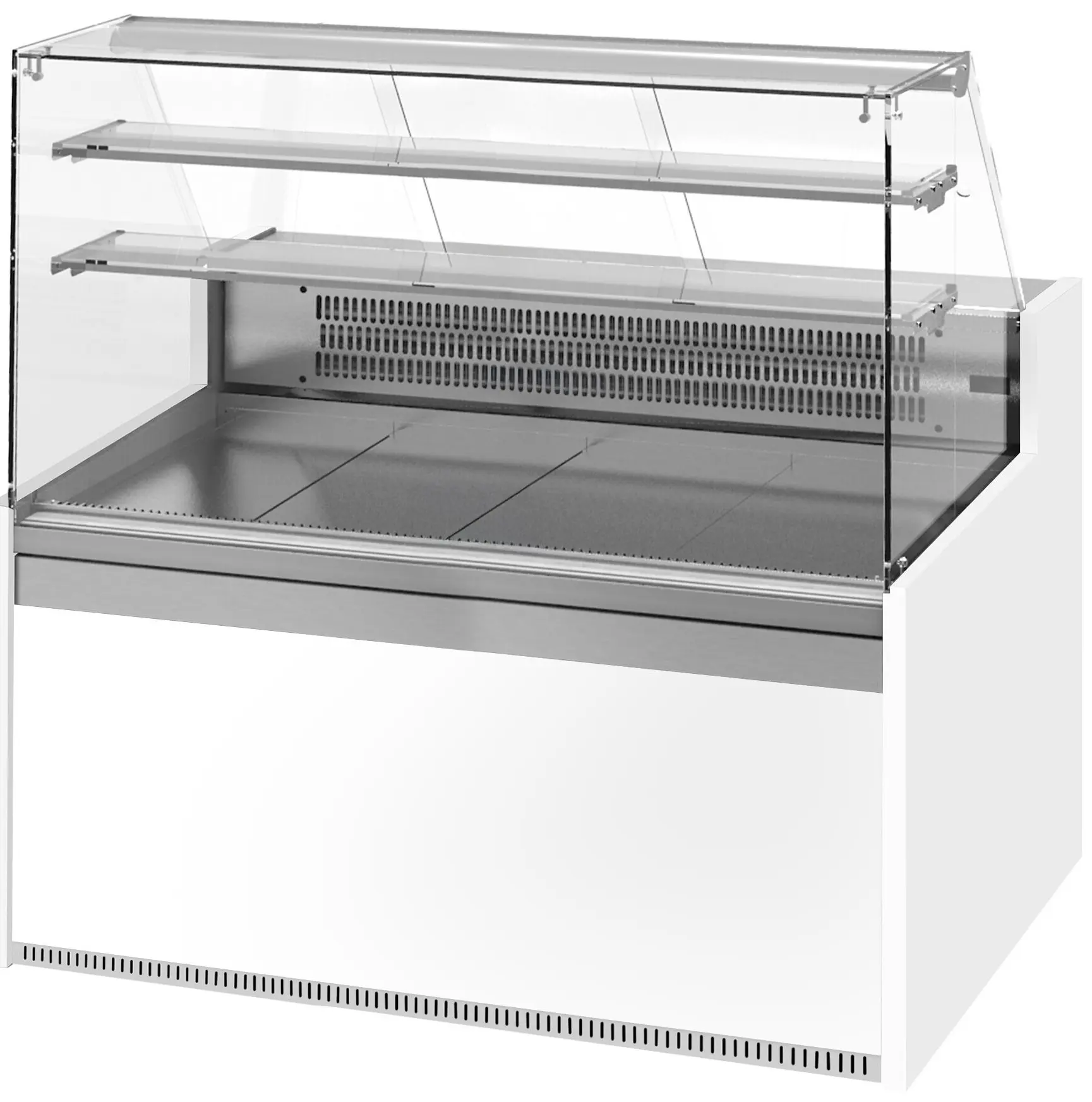Vitrina frigorifica de patiserie GGM Gastro KUI151E-G (White/Grey) - 3