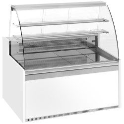 Vitrina frigorifica de patiserie GGM Gastro KUI151R-G (White/Grey) Thumb
