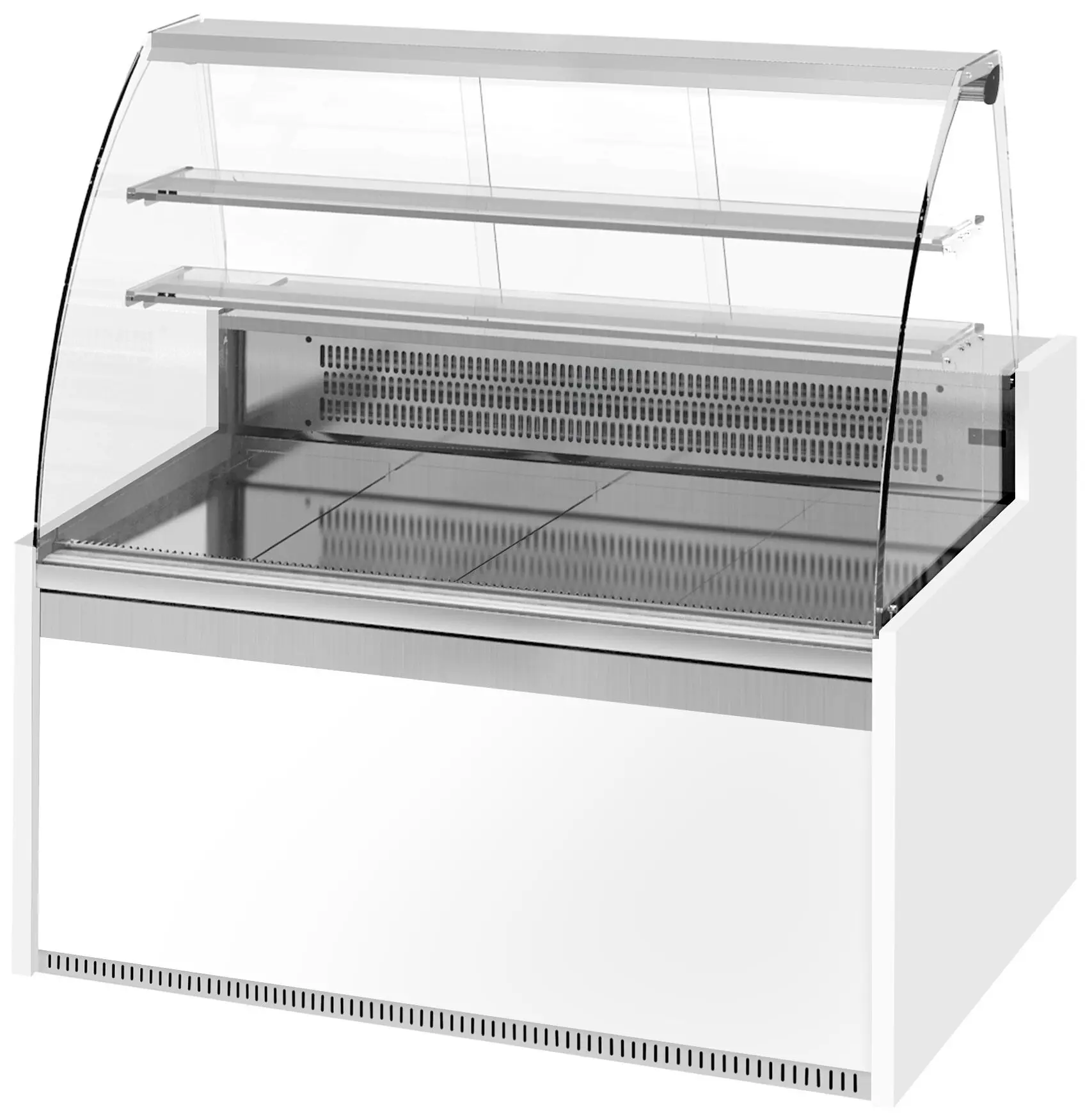 Vitrina frigorifica de patiserie GGM Gastro KUI151R-G (White/Grey) - 3