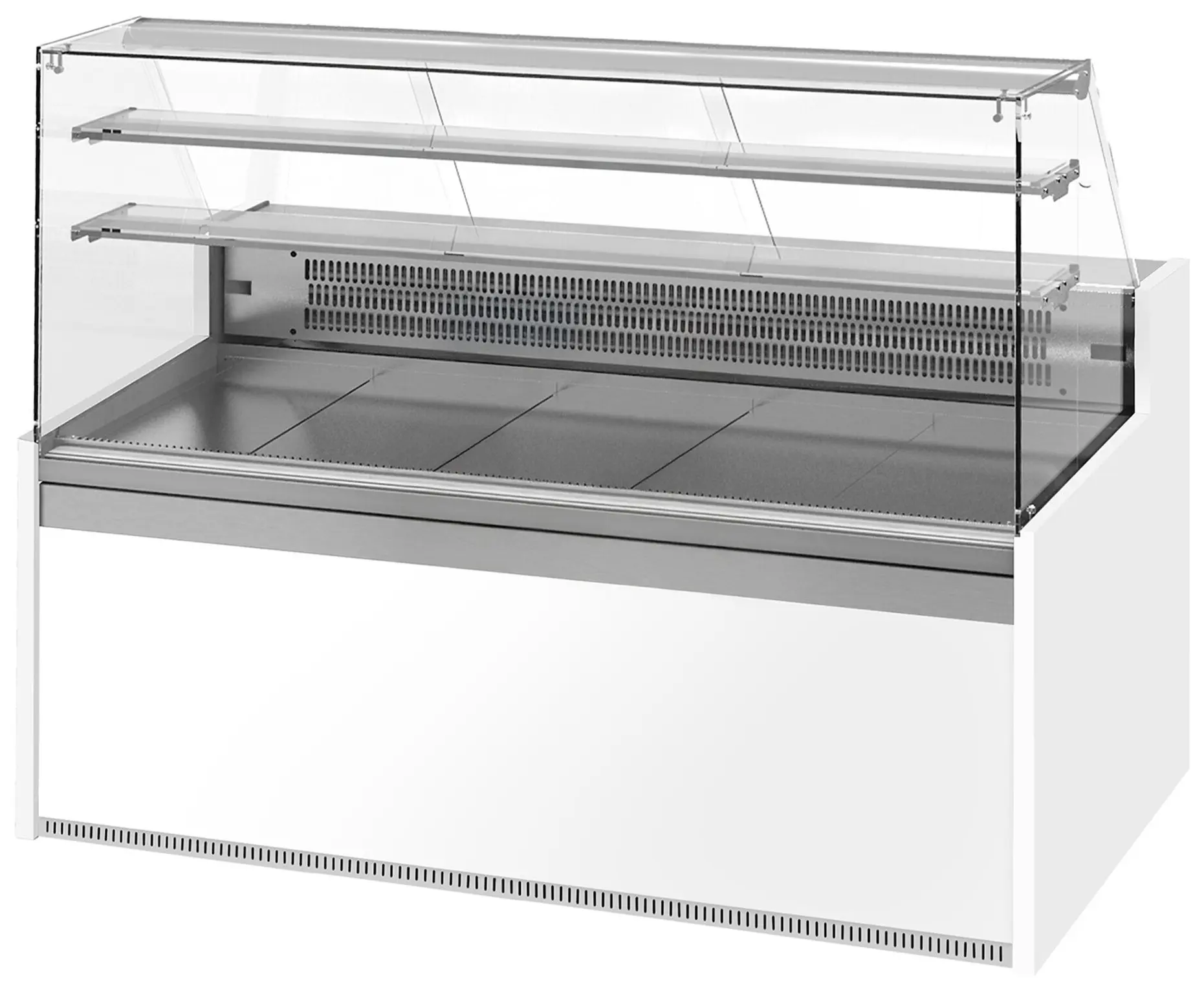 Vitrina frigorifica de patiserie GGM Gastro KUI191E-G (White/Grey) - 3