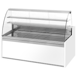 Vitrina frigorifica de patiserie GGM Gastro KUI191R-G (White/Grey) Thumb
