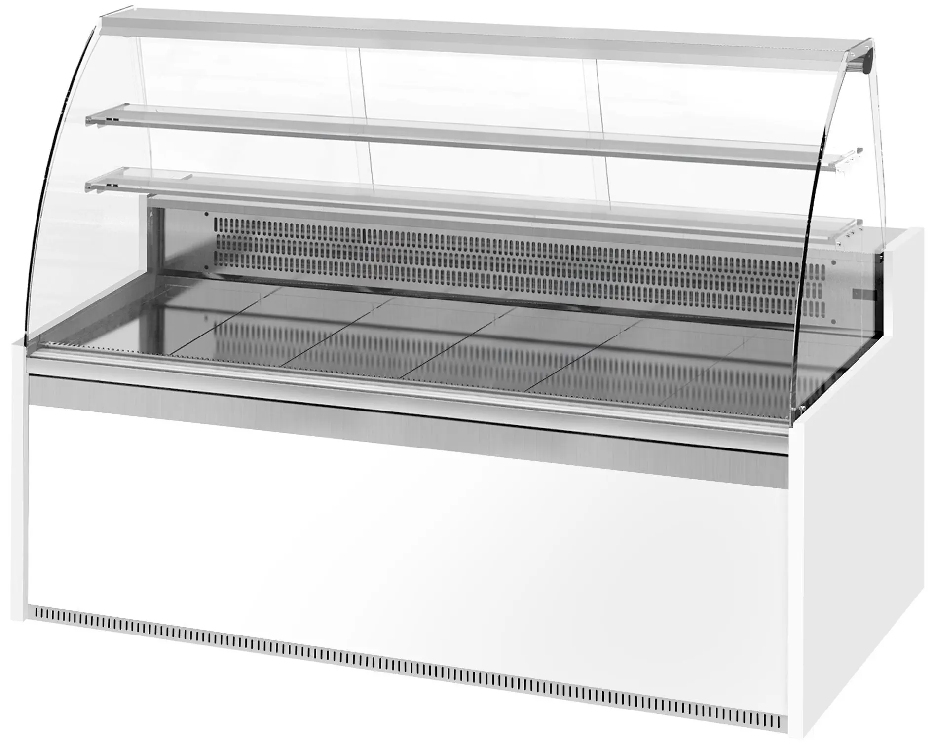 Vitrina frigorifica de patiserie GGM Gastro KUI191R-G (White/Grey) - 3