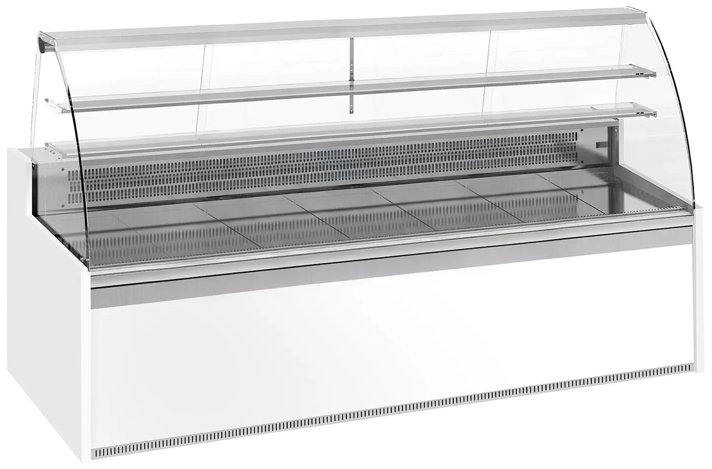 Vitrina frigorifica de patiserie GGM Gastro KUI251R-G (White/Grey) - 2