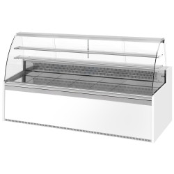 Vitrina frigorifica de patiserie GGM Gastro KUI251R-G (White/Grey) Thumb