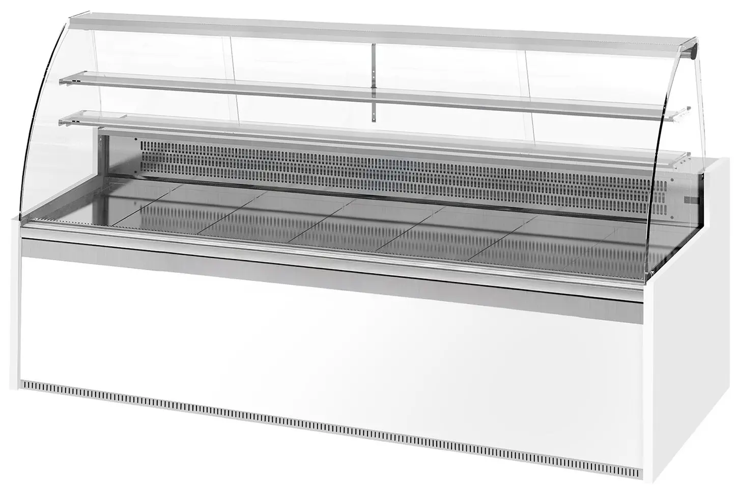 Vitrina frigorifica de patiserie GGM Gastro KUI251R-G (White/Grey) - 3