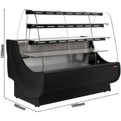 Vitrina frigorifica de patiserie GGM Gastro KUJ191B (Black) Thumb