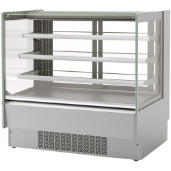 Vitrina frigorifica de patiserie GGM Gastro KUTI274 (Inox) Thumb