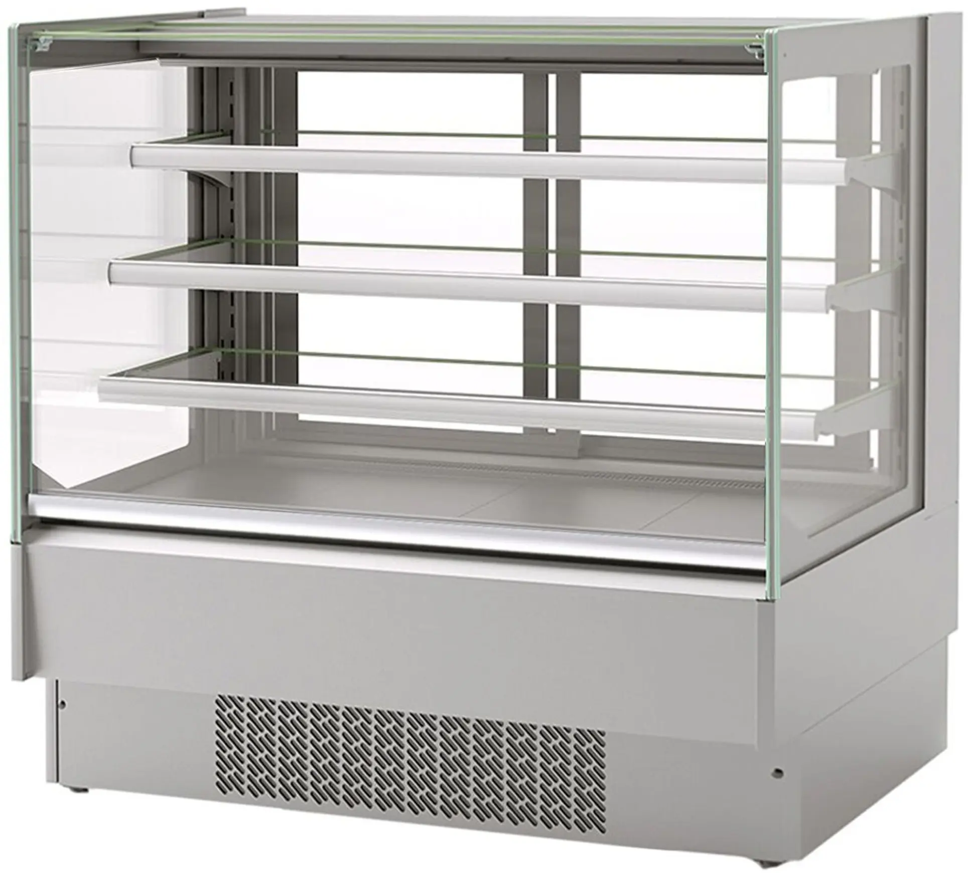 Vitrina frigorifica de patiserie GGM Gastro KUTI274 (Inox) - 2