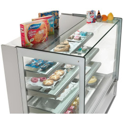 Vitrina frigorifica de patiserie GGM Gastro KUTI548 (Inox) Thumb