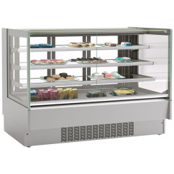 Vitrina frigorifica de patiserie GGM Gastro KUTI548 (Inox)