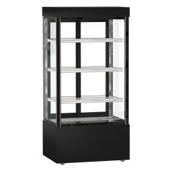 Кондитерская холодильная витрина GGM Gastro Madrid KTG107SM (Black) Thumb