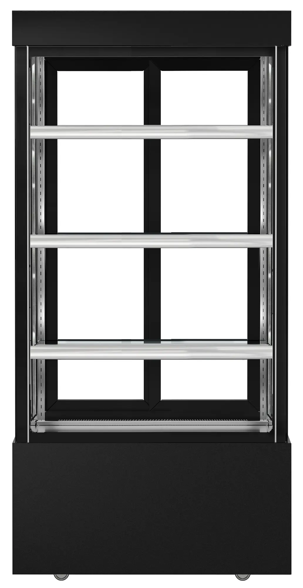 Кондитерская холодильная витрина GGM Gastro Madrid KTG107SM (Black) - 3