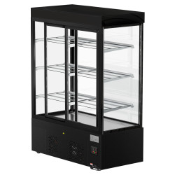 Кондитерская холодильная витрина GGM Gastro Madrid KTG157SM (Black) Thumb