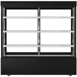 Vitrina frigorifica de patiserie GGM Gastro Madrid KTG187SM (Black) Thumb