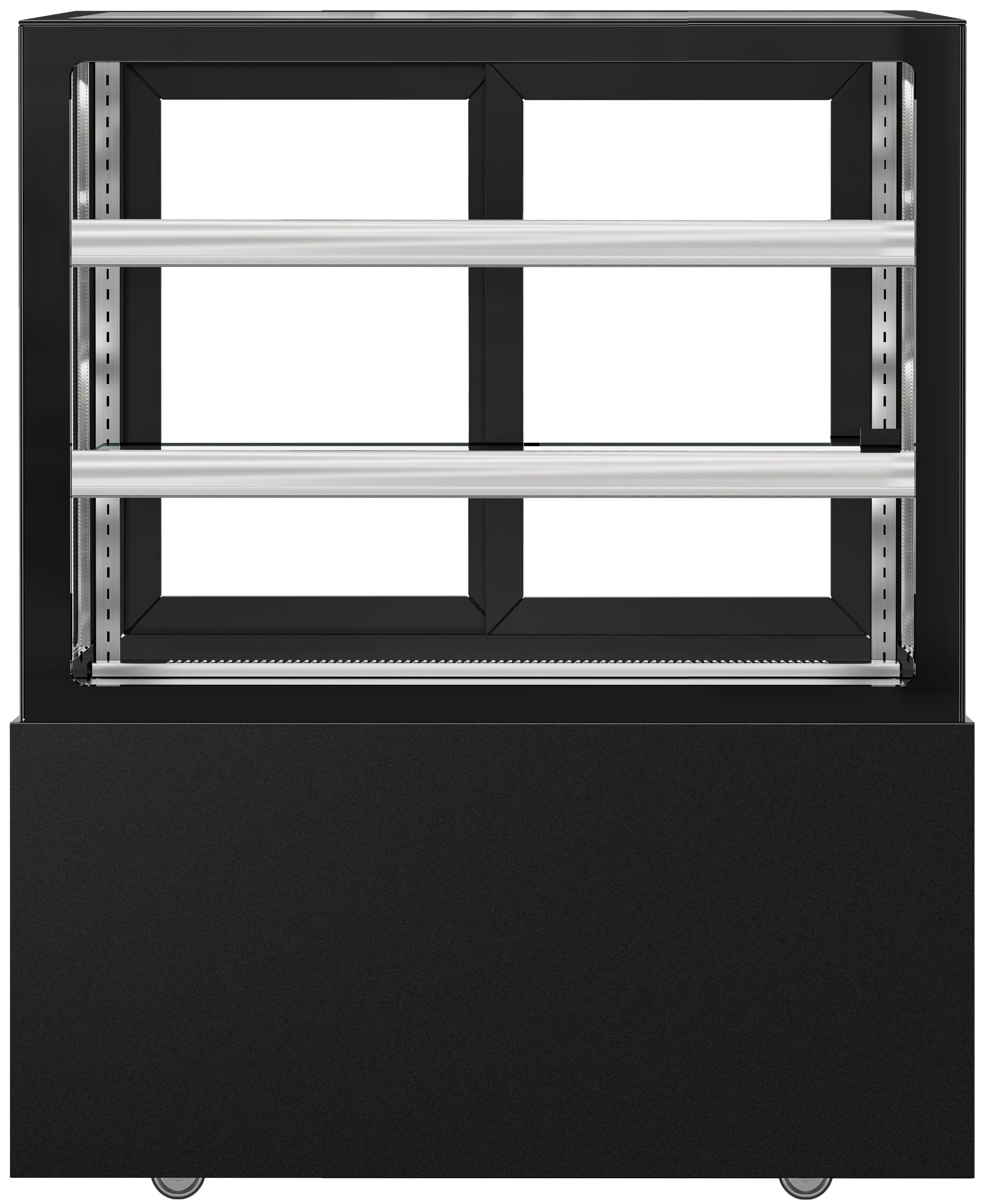 Кондитерская холодильная витрина GGM Gastro Madrid KTGSF107SM (Black) - 2