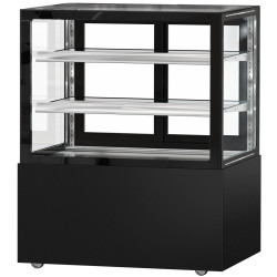 Кондитерская холодильная витрина GGM Gastro Madrid KTGSF107SM (Black) Thumb