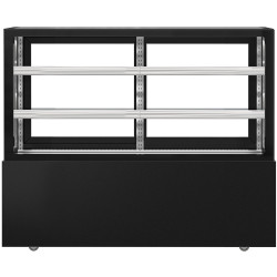 Vitrina frigorifica de patiserie GGM Gastro Madrid KTGSF157SM (Black) Thumb