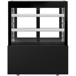Vitrina frigorifica de patiserie GGM Gastro Madrid KTVOG107SM (Black) Thumb