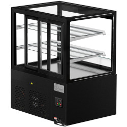 Vitrina frigorifica de patiserie GGM Gastro Madrid KTVOG107SM (Black) Thumb