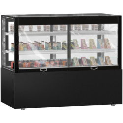 Vitrina frigorifica de patiserie GGM Gastro Madrid KTVOG157SM (Black) Thumb