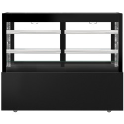 Vitrina frigorifica de patiserie GGM Gastro Madrid KTVOG157SM (Black) Thumb