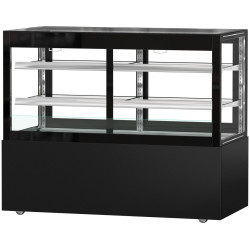 Vitrina frigorifica de patiserie GGM Gastro Madrid KTVOG157SM (Black) Thumb