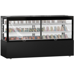 Vitrina frigorifica de patiserie GGM Gastro Madrid KTVOG207SM (Black) Thumb