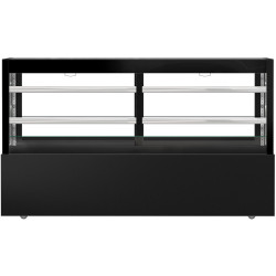 Vitrina frigorifica de patiserie GGM Gastro Madrid KTVOG207SM (Black) Thumb