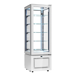 Кондитерская холодильная витрина GGM Gastro PKVS324W (White) Thumb