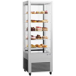 Vitrina frigorifica de patiserie GGM Gastro PVH550E3N (Silver)